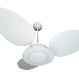 Ventilador de Teto GiraVento Berlim LED Palma Branco