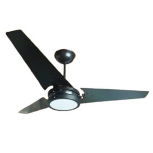 Ventilador de Teto GiraVento Macau Super LED 18W Preto