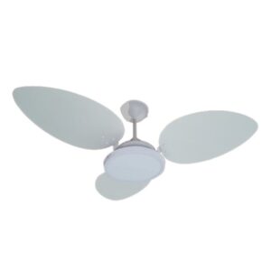 Ventilador de Teto VENTchêSUL Sakai LED 24w Palma Branco