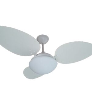 Ventilador de Teto VENTchêSUL Dubai Palma Branco CONTROLE REMOTO